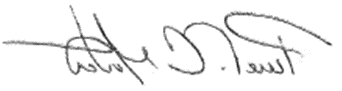 皮埃尔·莫顿的签名